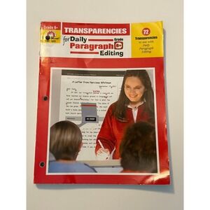 DAILY PARAGRAPH EDITING TRANSPARENCIES, GRADE 6 By Evan-moor‎ Educational